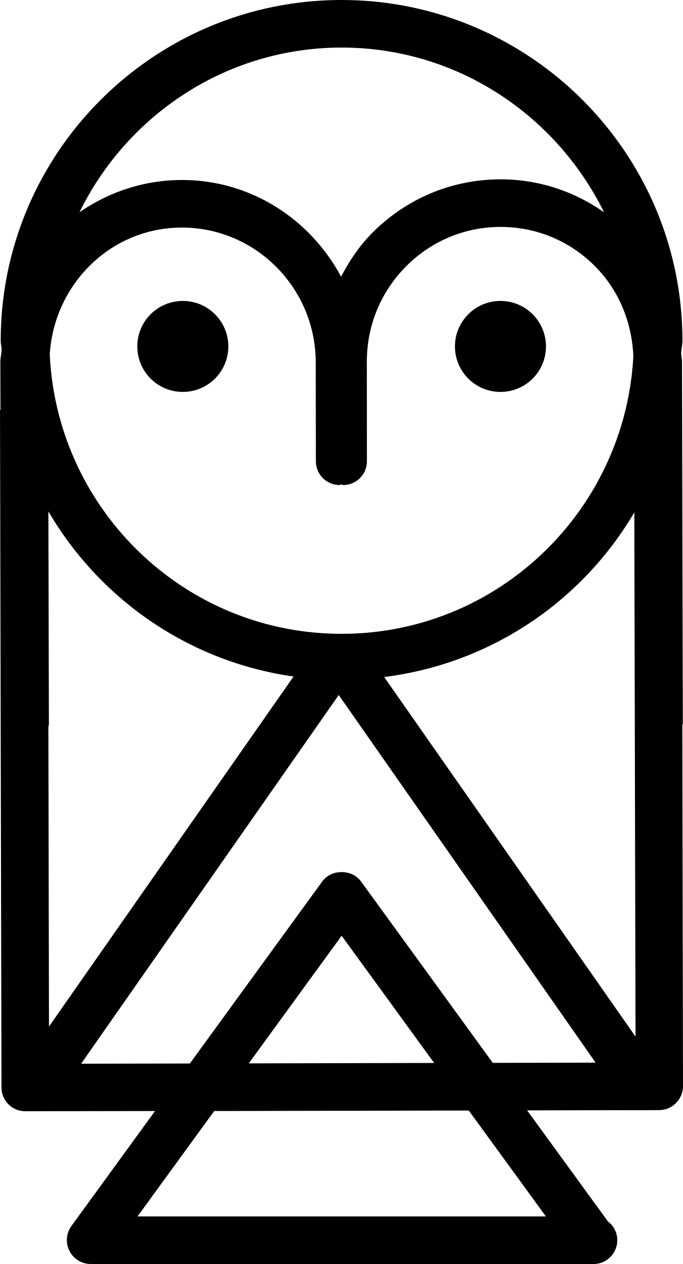 Owl Cartoon Outline Silhouette Svg Vector Free Vectors